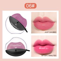 Lazy Lips Pearlescent Glitter Lipstick Is Not Easy To Fade, Warm And Moisturizing Lipstick (Option: DR06)